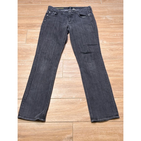 J.Crew Denim - J.Crew Matchstick Straight Leg Jeans Charcoal‎ Gray Stretch Denim Size 28 6376